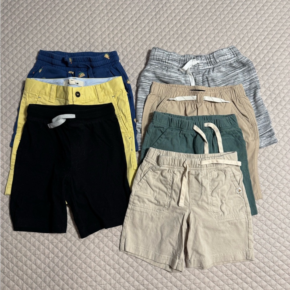 Kids Multi-Color Shorts Set